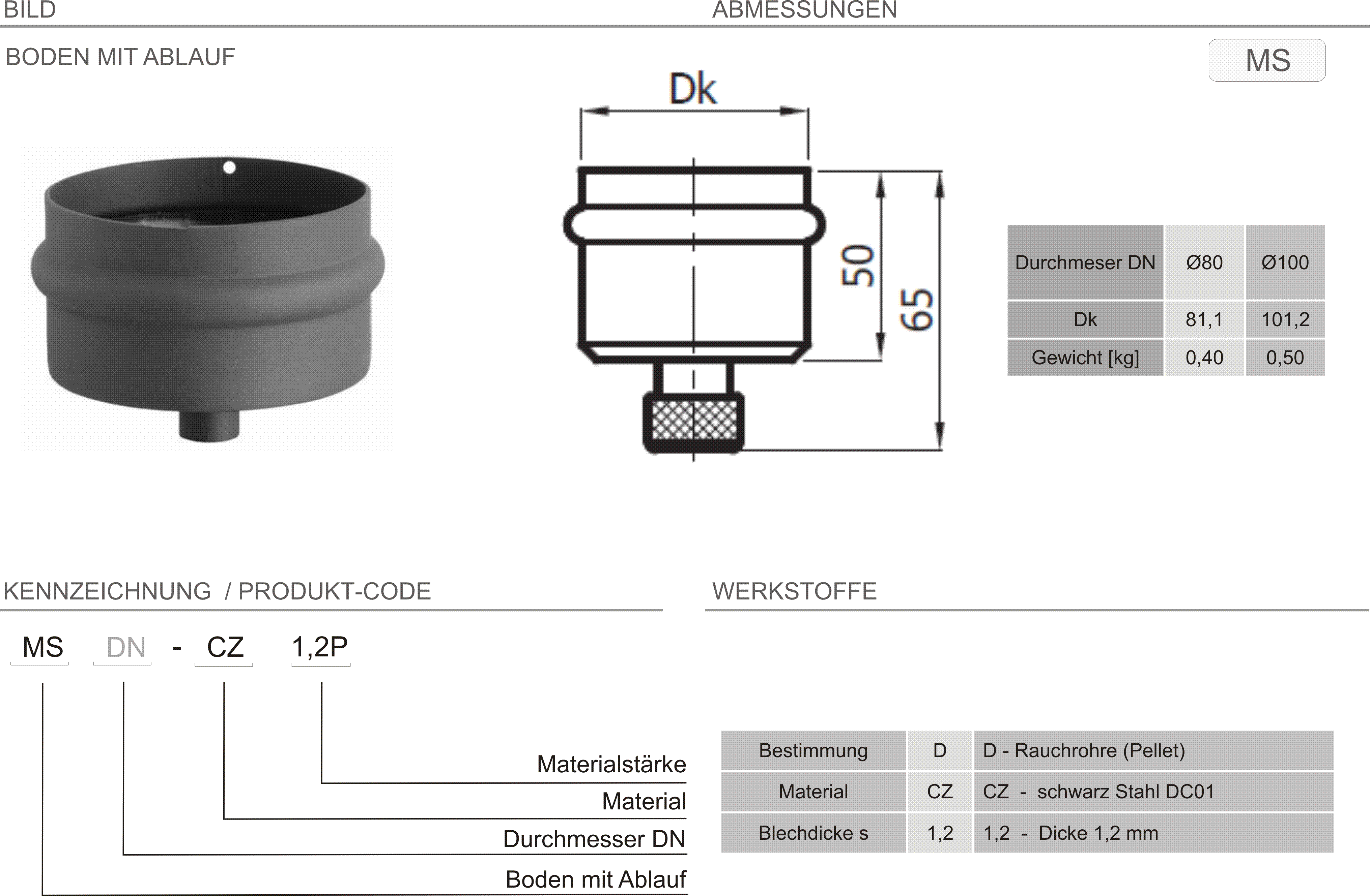 Produkt Beschreibung SPKP-MS